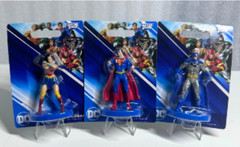 DC Justice League 2 3/4″ – 3″ Figurine Toys Lot of 3 [ BM. SM. WW. ] Just Play