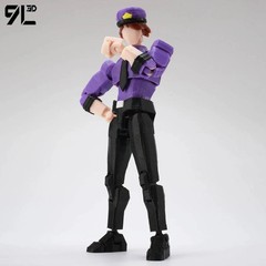 William Afton Figure Purple Guy Five Nights at Freddy’s Model