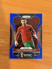 2022 Panini Prizm World Cup Cristiano Ronaldo Breakaway Blue /49 Portugal 2026