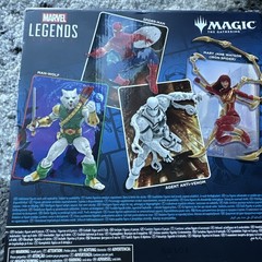 New Marvel Legends Magic The Gathering Battle- Damaged Spider-Man Missing Card
