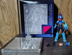 Sentinel 4 Inch Nel Mega Man Star Force Shooting Star Rockman Complete read desc