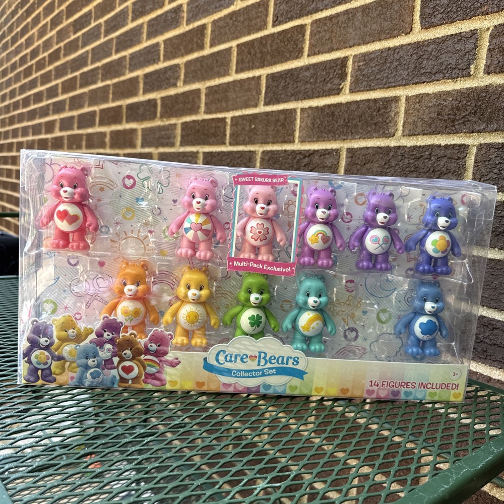 Care Bears 2016 Figures Set of 11 Collectors Edition Sweet Sakura Bear
