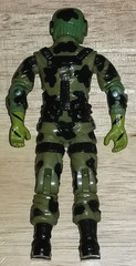 1988 GI Joe ARAH Hit & Run Target Airborne Assault Parachute Pack loose complete