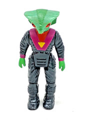 Vintage 1987 Dino Riders Rasp 3″ Action Figure Evil Rulon Warrior Cobra Tyco