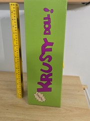 The Simpsons Talking Krusty Doll 16-Inches Tall Good and Evil Krusty Figure New