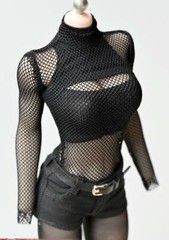 1/6 Female sexy Fishnet Top for 12″ figure phicen hot toys poptoys kumik ❶USA❶