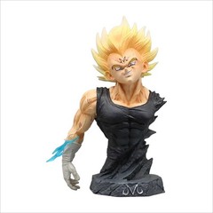16.5cm Dragon Ball Majin Vegeta Bust Anime Action Figure Model Statue Gifts