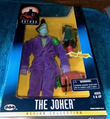 The New Batman Adventures Joker 9″ Figure + Firing Bazooka DC * BTAS Mark Hamill