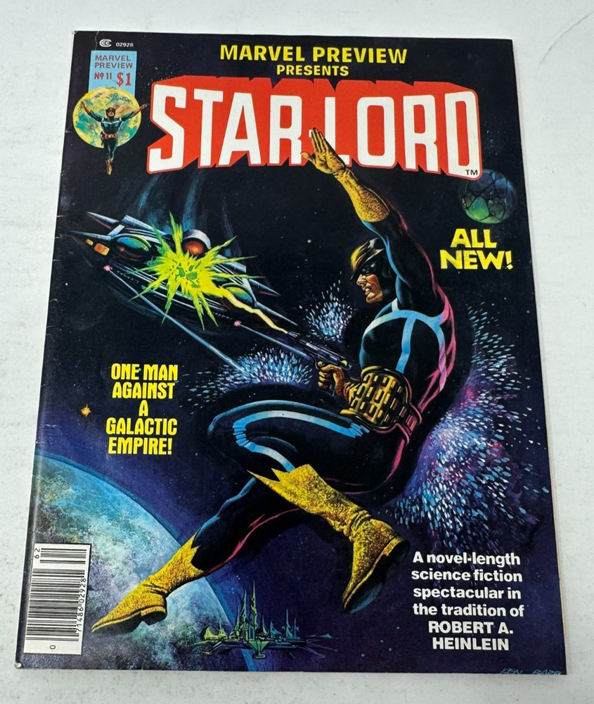 Marvel Preview 11 Starlord Marvel 1977 Chris Claremont John Byrne [VG/FN]