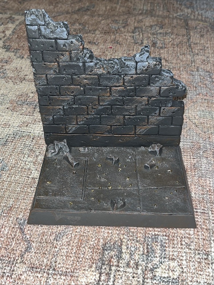 Marvel Universe Diamond Select Deadpool Action Figure Brick Wall Base Stand ONLY