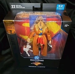 McFarlane Supergirl & Krypto Deluxe Figure DC Multiverse Gold Label Theatrical