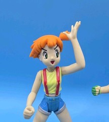 Pokemon Ash Ketchum & Misty Action Figure Vintage Nintendo Fast Shipping !!!