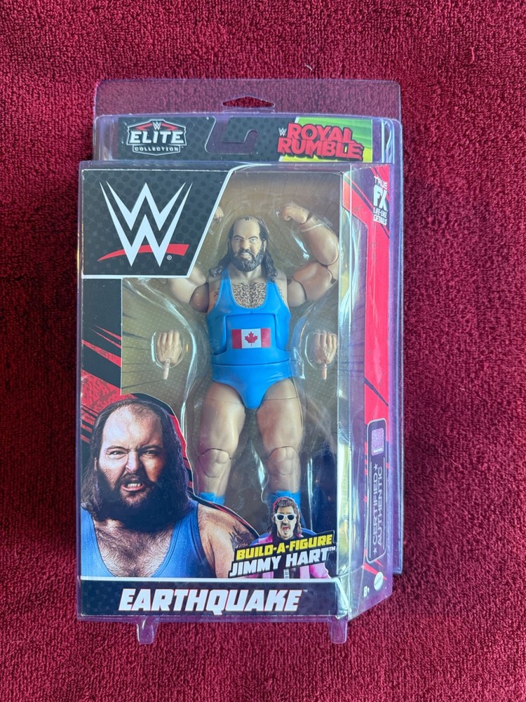 WWE Elite Royal Rumble Earthquake new in box defender case