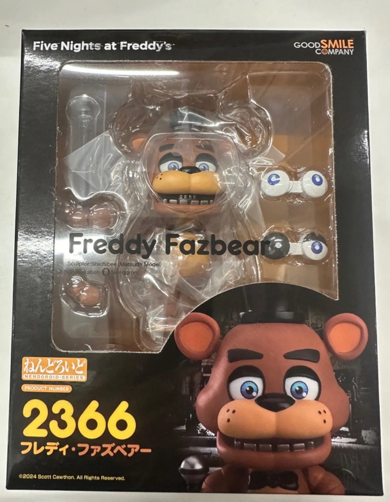 1DAY! Nendoroid 2366 Freddy Fazbear Action Figure Five Nights at Freddy’s NEW