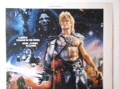 1980’s Motu Movie Paper Ad Vtg Masters of the Universe He-man Skeletor
