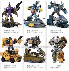 NEW Arrive G1 KO Transformation Toys 5 IN 1 Action Figure Classic Dinosaur Robot