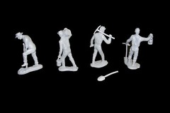 MARX western Miners & Prospectors set #2 resin toy soldiers playsets