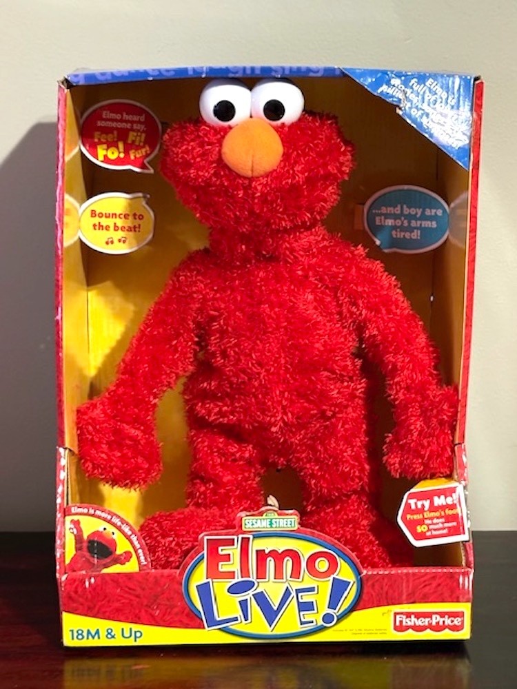 2008 Elmo Live Fisher Price Sesame Street, Works Perfectly