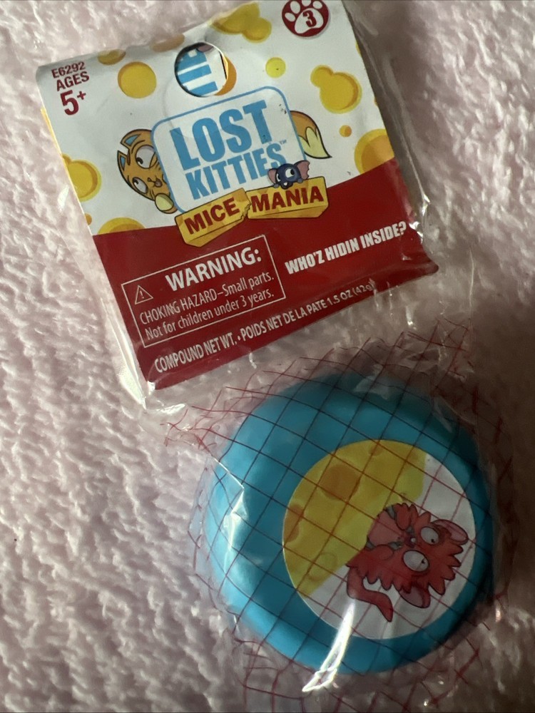 LOST KITTIES MICE MANIA MINIS~SERIES 3~EACH COMES W/1 FIGURE~NEW