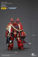 JOYTOY Warhammer 40K 1/18 Action Figure Blood Angels Captain With Jump Pack Toys