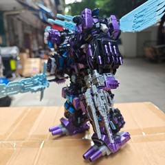 Tengyang 30cm Dark Predaking Transformers Predacons 5 in 1 Action Figure Toys S