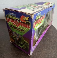 MASTERS OF THE UNIVERSE BIONATOPS DINOSAUR TRICERATOPS 1986 GRAYSKULL VTG NIB