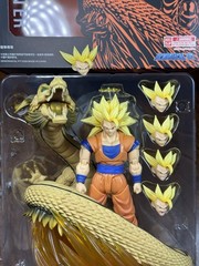 SH Figuarts Dragon Ball Z Demoniacal Fit Goku SSJ3 Dragon Blaster W/ Bonus *NEW*