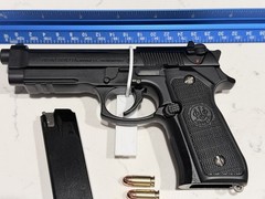 1:2 M92A1 Beretta Model Metal Toy Gun Pistol Model 92 Non Firing Collectors Rare