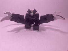 Select Toys Convertors Avarians RoBat Transforming Toy Vintage 1984 Black Wings