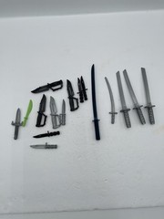 gi joe 12 inch sword and knife lot