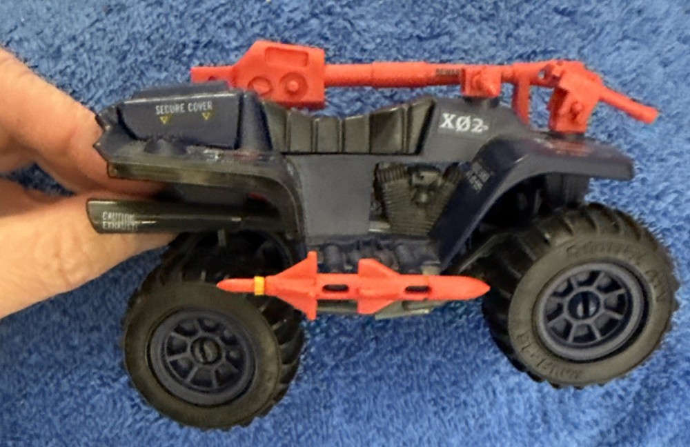 1985 GI Joe Cobra Ferret Near Complete Broken. Read See Photos