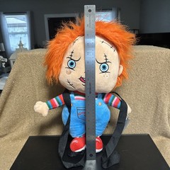 Chucky Doll Plush Backpack Good Guys Horror By Bioworld. 100% Polyester 17+