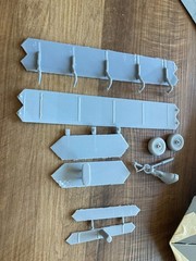1:48 scale B-21 Raider-Stealth Bomber Model Kit-Disassembled and Unpainted