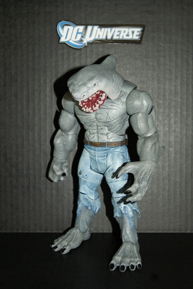 DC Multiverse Series King Shark Complete CNC Figure – HTF BAF – No Hammerhead