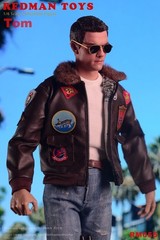 New REDMAN TOYS TOP GUN TOM Tom Cruise RM055 12″ Action Figure
