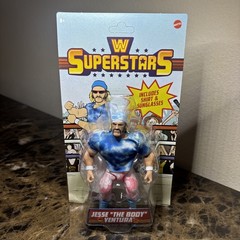 WWE Superstars Mattel Wave 18 Jesse The Body Ventura NIB/UNPUNCHED MINT Card