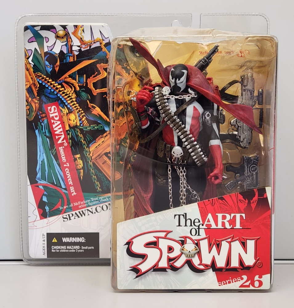 The Art of Spawn Series 26 Issue 7 Cover Art 2004 McFarlane Toys, New Sealed