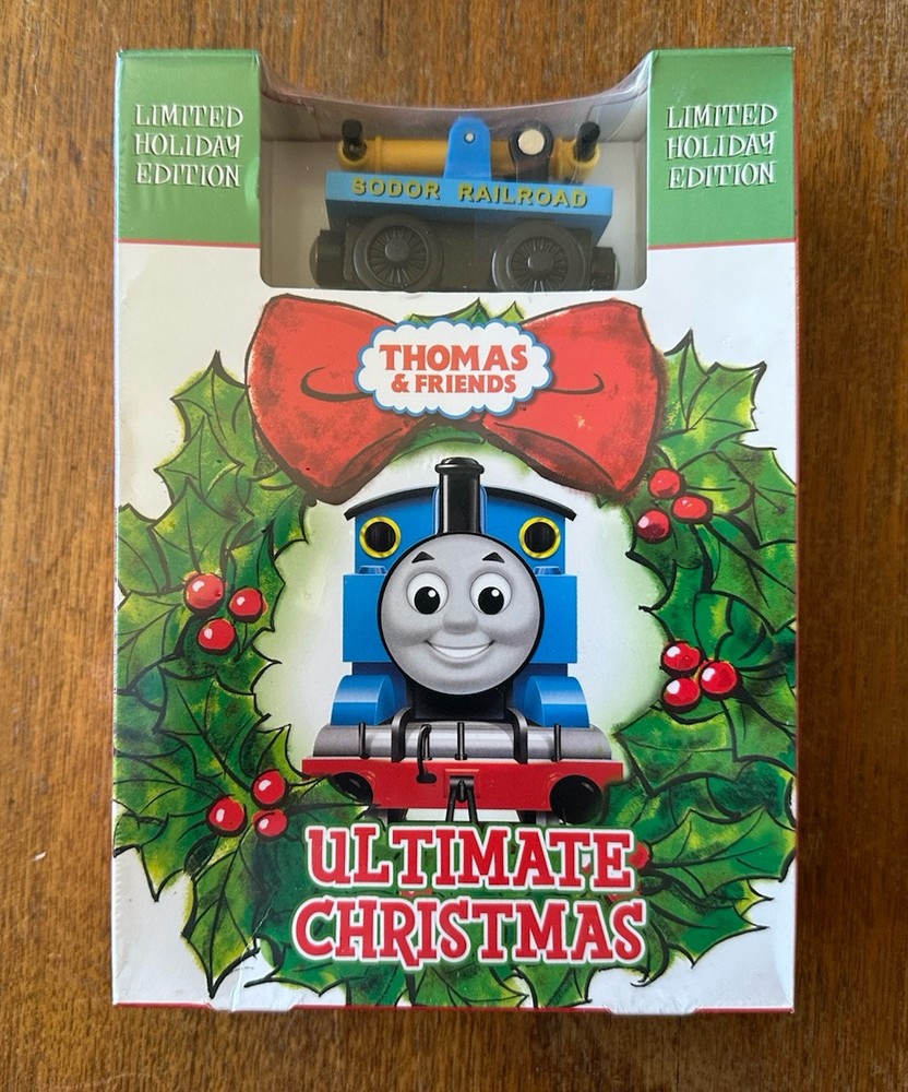 Learning Curve Thomas Train Wooden Sodor Handcar! DVD! New