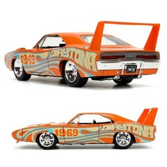 Jada Toys I Love The 60’s 1:24 1969 Dodge Charger Daytona Die-Cast Car, Toys NEW
