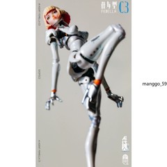 GUKE Studio GK01FEC3 AI Agent-Femella C3 1/12 Action Figure Model Toy Gift 17cm
