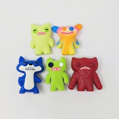 Fuggler Funny Ugly Monster PMI Spin Master – Lot of 5 NEW Open Figures (Bin11)