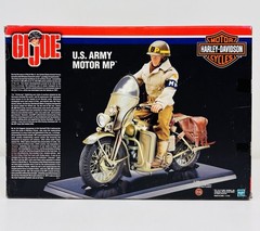 GI Joe US Army Motor MP Harley Davidson No. 2 Motorcycle 12″ 81643 New Sealed