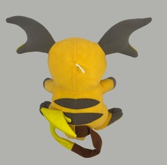15″ Pokemon Raichu Plush Toy By Toy Factory Yellow & Brown Soft Polyester Stuffe
