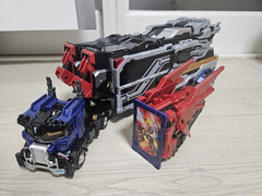 Metal Cardbot W HEAVY IRON W SAMG Season3 Combiner Robot Truck Toy 2025 New
