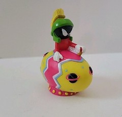 Vintage Looney Tunes PVC Set Warner Bros 1999 EASTER Marvin Martian Bug Bunny
