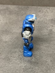 ODST Operation Veritas Blue and Silver Halo Mega Construx Bloks 2” Figure