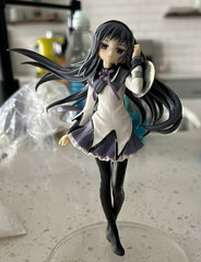 18CM Puella Magi Madoka Magica Aniem Figure Akemi Homura Magic Girl PVC Anime
