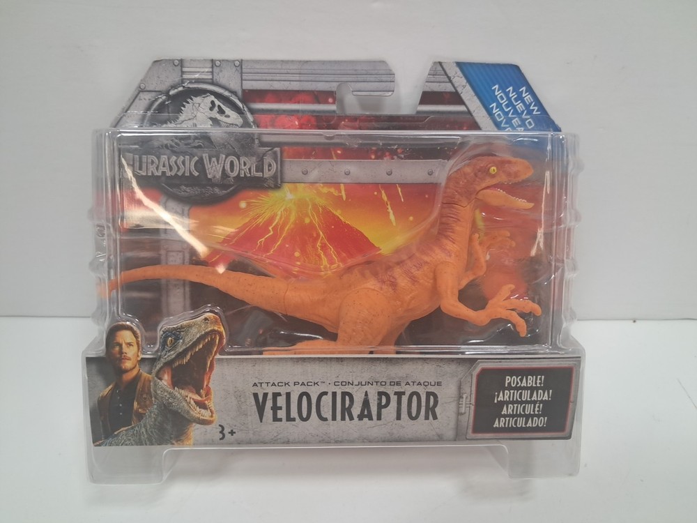 Jurassic World – VELOCIRAPTOR ATTACK PACK – New – Mattel – 2017
