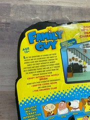 Family Guy Brian Action Figure Crazy Interaction World Dog Animated TV 2011 F3