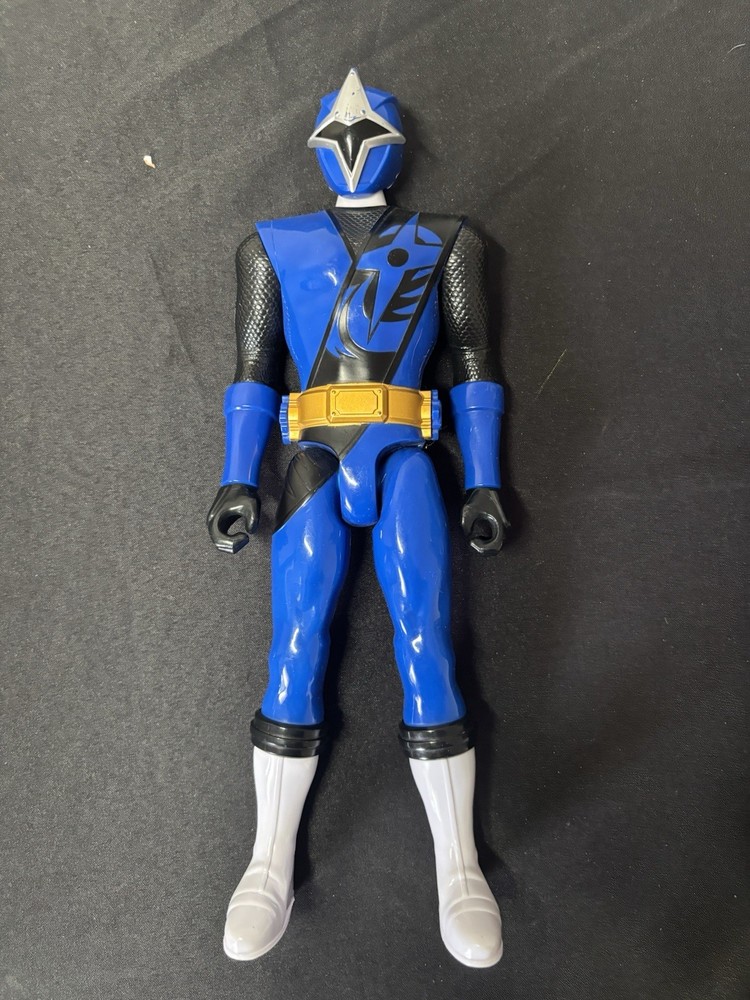 Power Rangers Ninja Steel Blue Ranger Titan Series Action Figure 12″ Bandai Toy